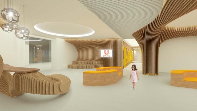 BIM建筑|石家庄“U米 ● play”儿童教导戏剧艺术中间 / 非静止建筑设计