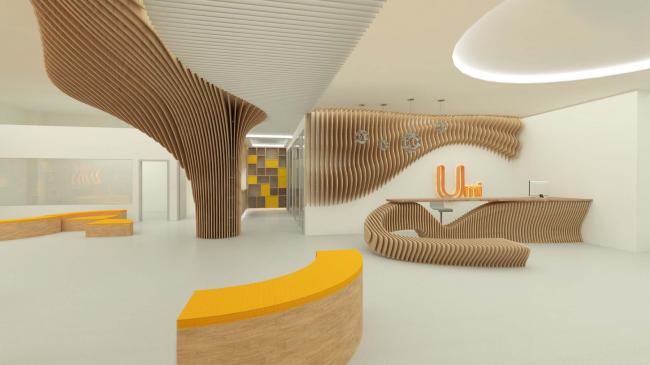 BIM建筑|石家庄“U米 ● play”儿童教导戏剧艺术中间 / 非静止建筑设计