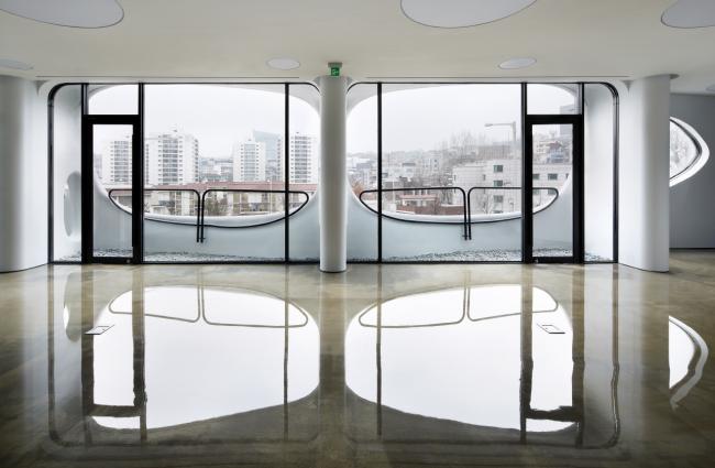 BIM建筑|动感海浪演绎城市景不雅：韩国首尔办公楼