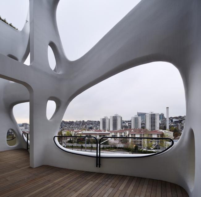 BIM建筑|动感海浪演绎城市景不雅：韩国首尔办公楼