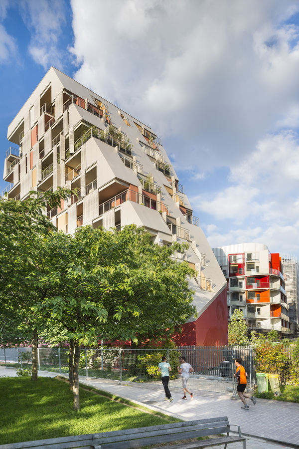 BIM建筑|棱角分明，有机生态的微城市中间——巴黎公园综合体/Jean Bocabeille建筑师事务所