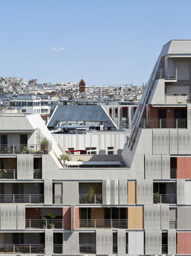 BIM建筑|棱角分明，有机生态的微城市中间——巴黎公园综合体/Jean Bocabeille建筑师事务所