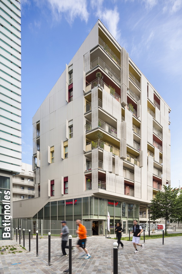 BIM建筑|棱角分明，有机生态的微城市中间——巴黎公园综合体/Jean Bocabeille建筑师事务所