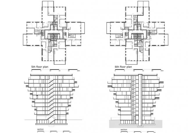BIM建筑|垂直悬挑的“漂亮景致”：荷兰Belvedere 年夜楼 / René van Zuuk Architects