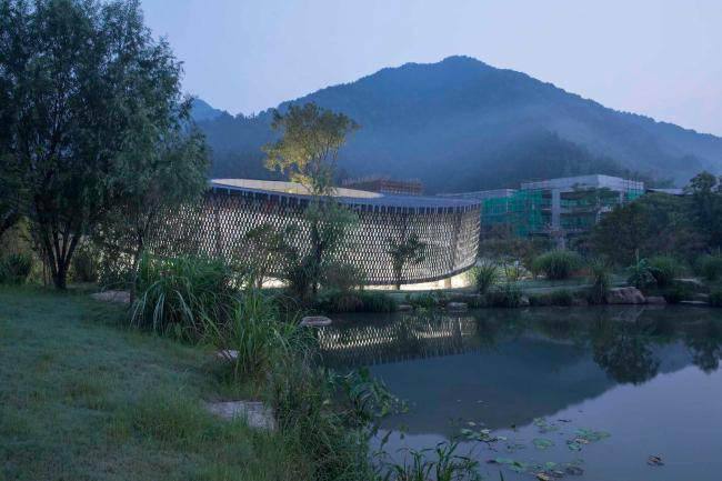 BIM建筑|溪边栖居水月馆——景德镇三宝蓬陶瓷设计中间