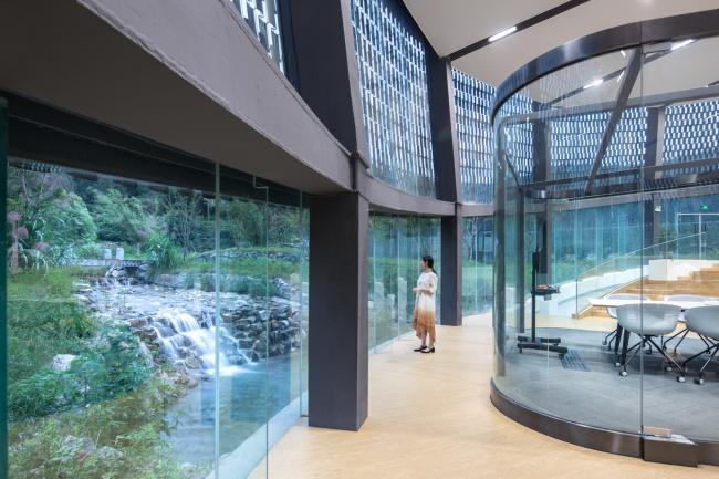 BIM建筑|溪边栖居水月馆——景德镇三宝蓬陶瓷设计中间