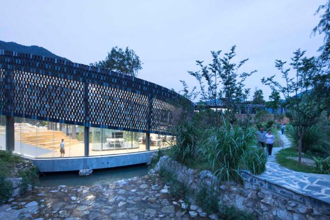 BIM建筑|溪边栖居水月馆——景德镇三宝蓬陶瓷设计中间