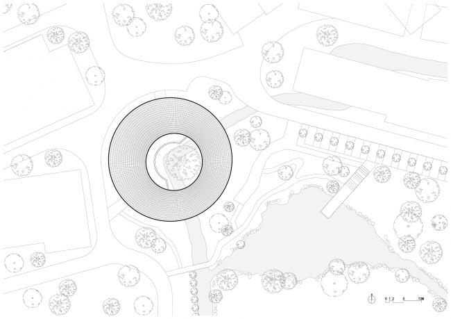BIM建筑|溪边栖居水月馆——景德镇三宝蓬陶瓷设计中间