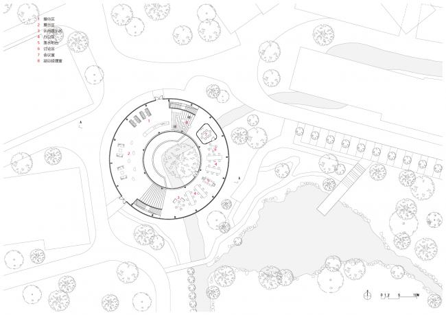 BIM建筑|溪边栖居水月馆——景德镇三宝蓬陶瓷设计中间