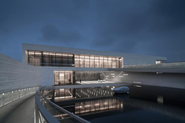 BIM建筑|空境几何丨南昌华侨城纯水岸艺术展廊