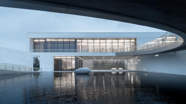 BIM建筑|空境几何丨南昌华侨城纯水岸艺术展廊