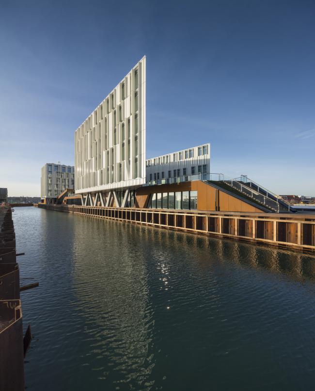 BIM建筑|八角星的体量外形好像伸向世界的灵敏触角/丹麦结合国城办公中间年夜楼