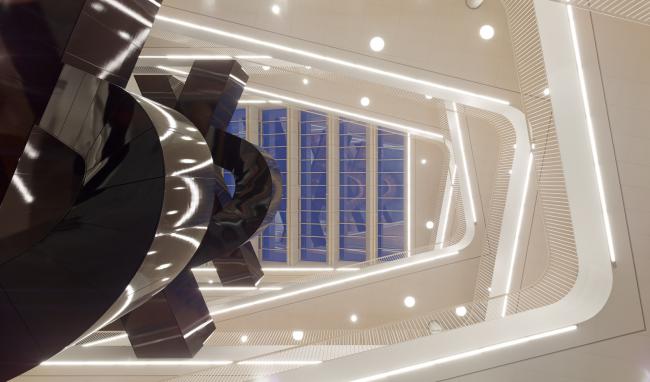 BIM建筑|八角星的体量外形好像伸向世界的灵敏触角/丹麦结合国城办公中间年夜楼