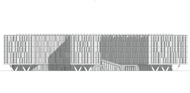 BIM建筑|八角星的体量外形好像伸向世界的灵敏触角/丹麦结合国城办公中间年夜楼