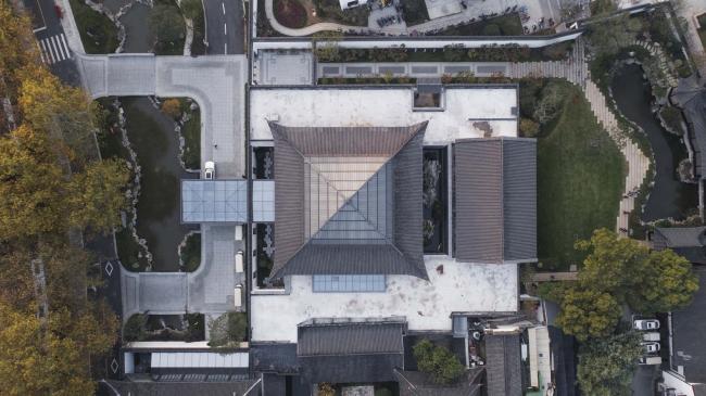 BIM建筑|白墙黒瓦，古典重现！绍兴饭馆改扩建晋升工程 / 浙江年夜学建筑设计研讨院