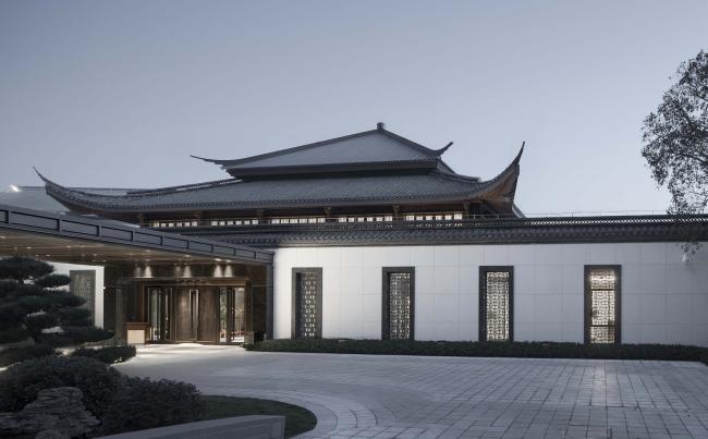 BIM建筑|白墙黒瓦，古典重现！绍兴饭馆改扩建晋升工程 / 浙江年夜学建筑设计研讨院