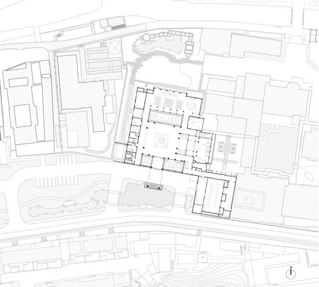 BIM建筑|白墙黒瓦，古典重现！绍兴饭馆改扩建晋升工程 / 浙江年夜学建筑设计研讨院