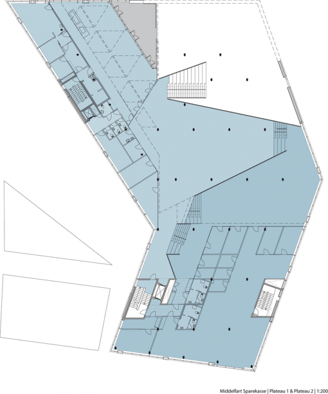 BIM建筑|披鳞片形如折纸屋顶的海港储蓄银行/3XN建筑师事务所