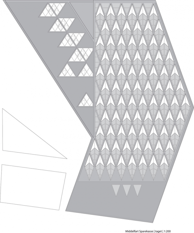BIM建筑|披鳞片形如折纸屋顶的海港储蓄银行/3XN建筑师事务所