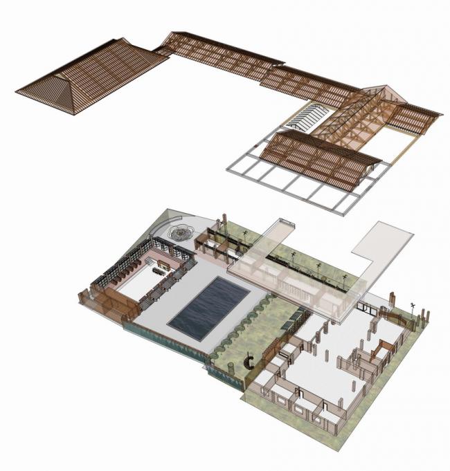 BIM建筑|穿越记忆之墙的文化容器之二：阳明山美军俱乐部 / 黄巢设计团队