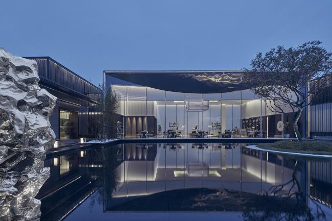 BIM建筑|今世美学的东方神韵：德信·九溪云庄生涯馆 / GFD广飞设计