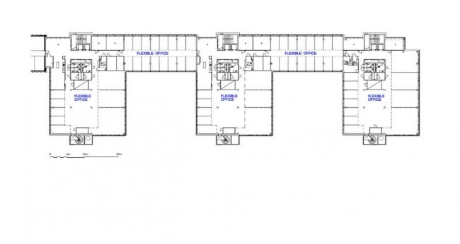 BIM建筑|与蓝天低语的多彩幕布：埃文特斯商务花圃 / Arkkitehtitoimisto HKP