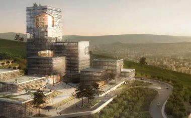 BIM建筑|UNStudio新作：TBC会议年夜楼，第比利斯立异文化中间-BIM建筑网