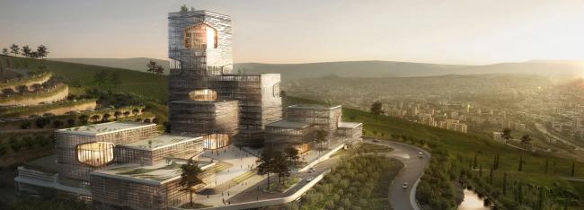 BIM建筑|UNStudio新作：TBC会议年夜楼，第比利斯立异文化中间