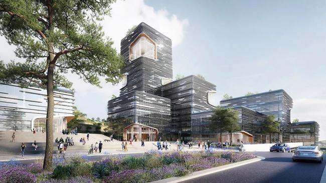 BIM建筑|UNStudio新作：TBC会议年夜楼，第比利斯立异文化中间