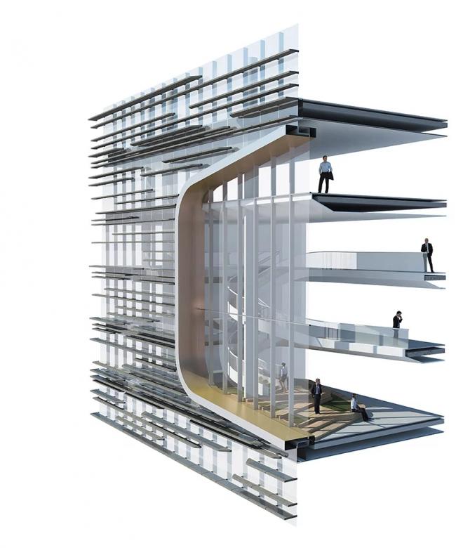 BIM建筑|UNStudio新作：TBC会议年夜楼，第比利斯立异文化中间