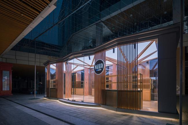 BIM建筑|张开胳臂，伞骨下营造澄明空间：承启造物非遗快闪店 / UUA建筑师事务所