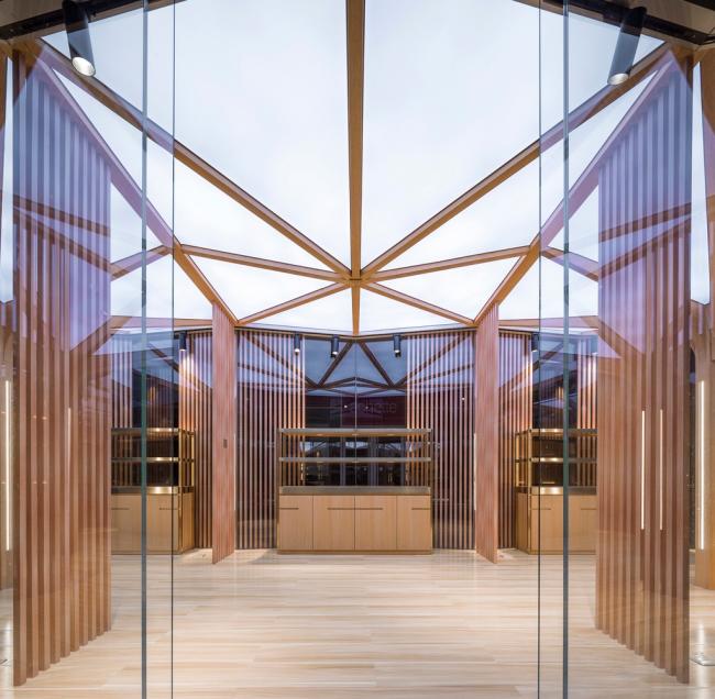 BIM建筑|张开胳臂，伞骨下营造澄明空间：承启造物非遗快闪店 / UUA建筑师事务所