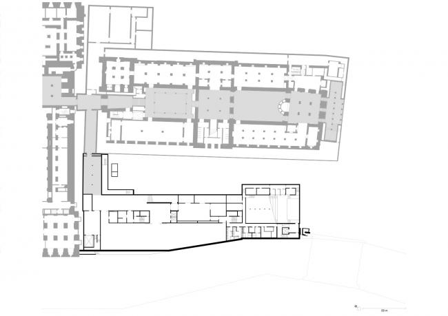 BIM建筑|柏林博物馆岛宁静素白的柱廊美术馆