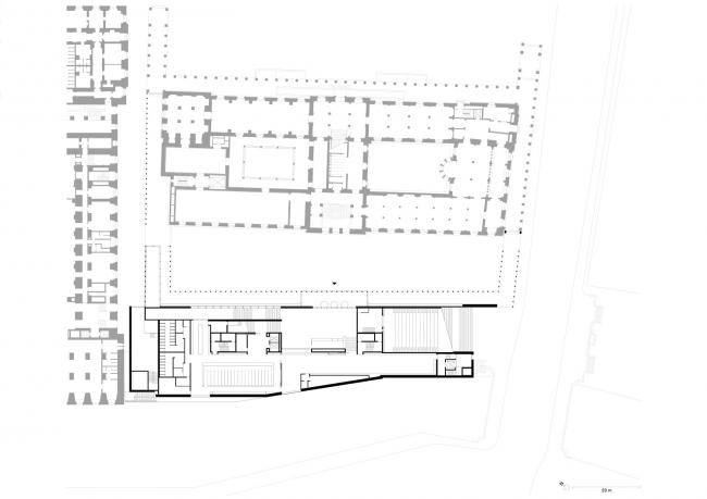 BIM建筑|柏林博物馆岛宁静素白的柱廊美术馆