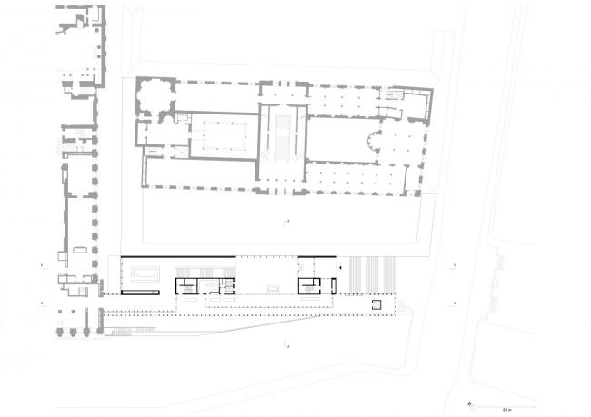 BIM建筑|柏林博物馆岛宁静素白的柱廊美术馆