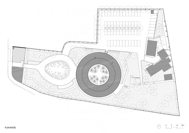 BIM建筑|带有热带建筑记忆的法国驻海地年夜使馆 / Explorations Architecture