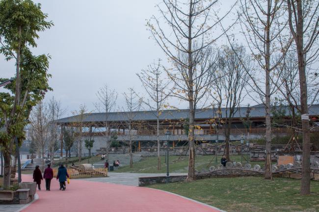 BIM建筑|解构的屋顶 | 云阳四方井办事建筑 / 深圳汤桦建筑设计