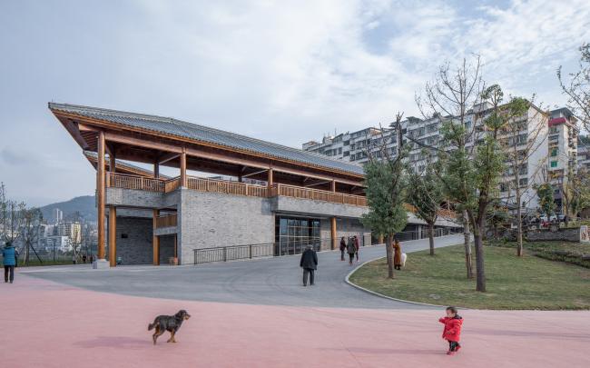 BIM建筑|解构的屋顶 | 云阳四方井办事建筑 / 深圳汤桦建筑设计