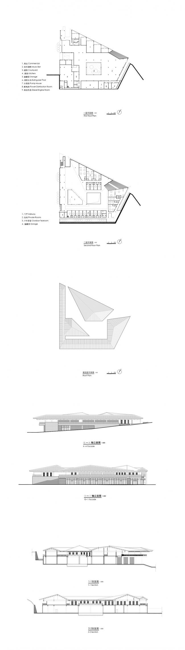 BIM建筑|解构的屋顶 | 云阳四方井办事建筑 / 深圳汤桦建筑设计