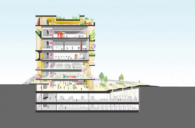 BIM建筑|自成一座宏大的城市雕塑：贝鲁特艺术博物馆