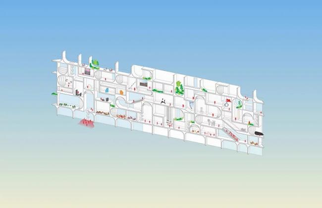 BIM建筑|自成一座宏大的城市雕塑：贝鲁特艺术博物馆
