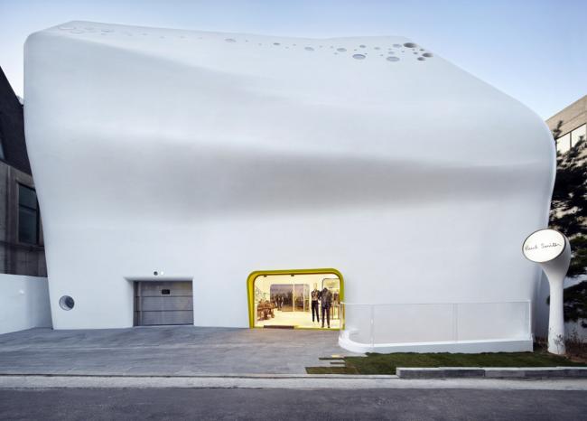 BIM建筑|仿佛阳光泡泡——奢靡品牌韩国零售店设计