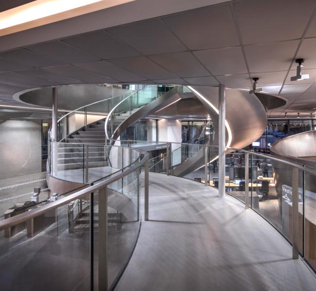 BIM建筑|仿佛一块随风起舞的透明旗号：罗马汗青博物馆