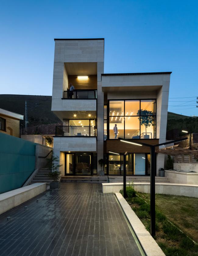 BIM建筑|背山面水，环坡而上的摩沙双子别墅