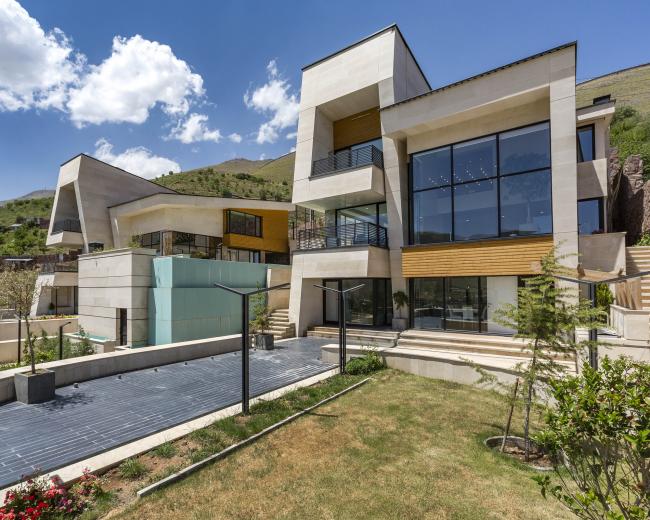 BIM建筑|背山面水，环坡而上的摩沙双子别墅