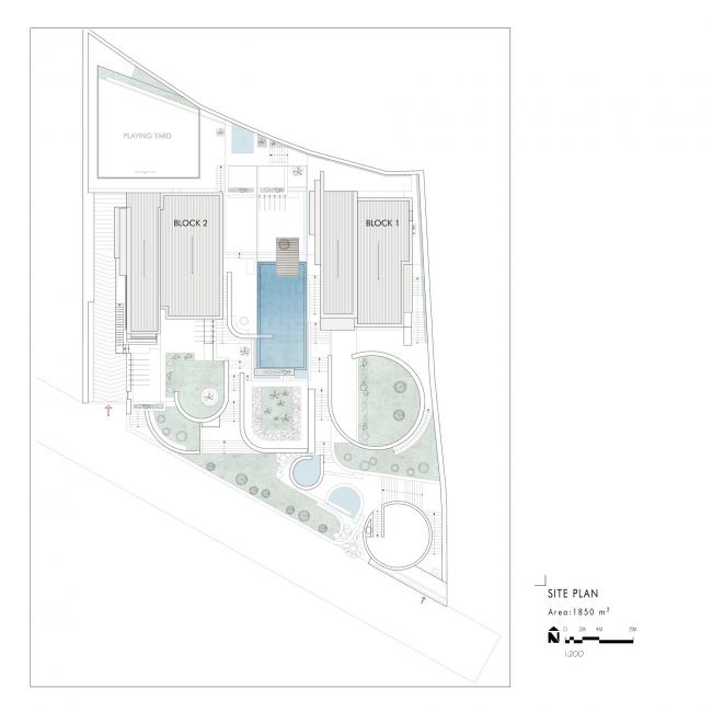 BIM建筑|背山面水，环坡而上的摩沙双子别墅