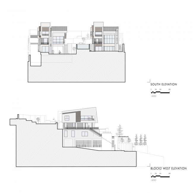 BIM建筑|背山面水，环坡而上的摩沙双子别墅