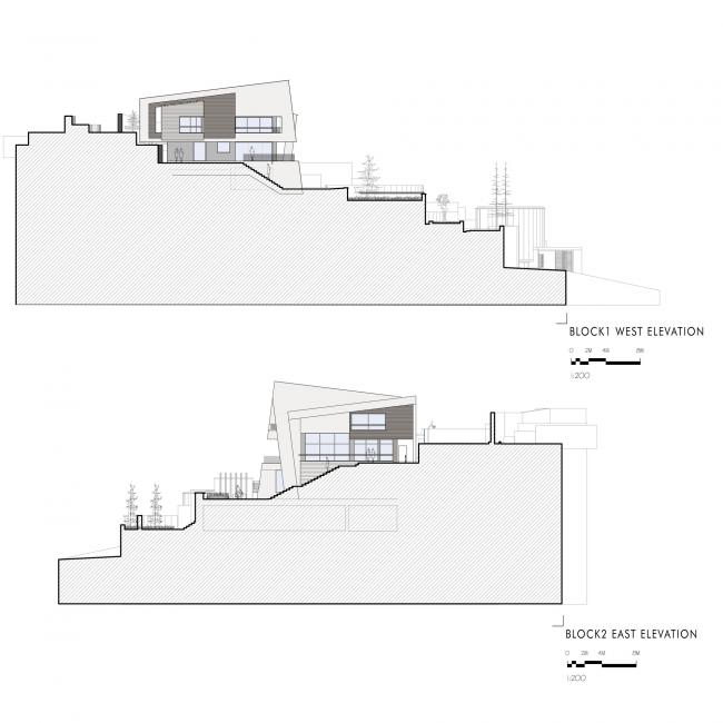 BIM建筑|背山面水，环坡而上的摩沙双子别墅