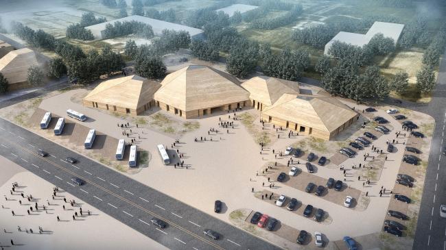 BIM建筑|沙丘之子：敦煌旅游集散中间 / 朱小地工作室·BIAD