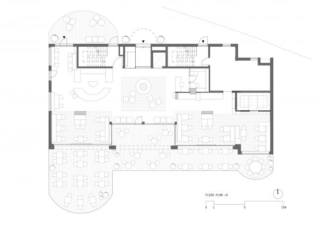 BIM建筑|源于新艺术活动灵感：意年夜利拱门旅店 / noa network of architecture
